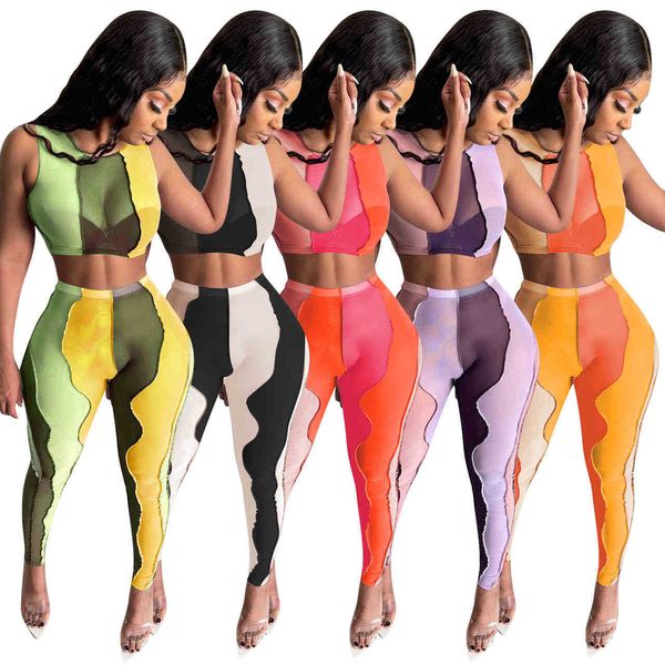 designers women tracksuits sleeveless vest + trousers two piece outfits fashion mesh irregular stitching suits sportswear plus size, Gray
designers women tracksuits sleeveless vest + trousers two piece outfits fashion mesh irregular stitching suits sportswear plus size, Gray