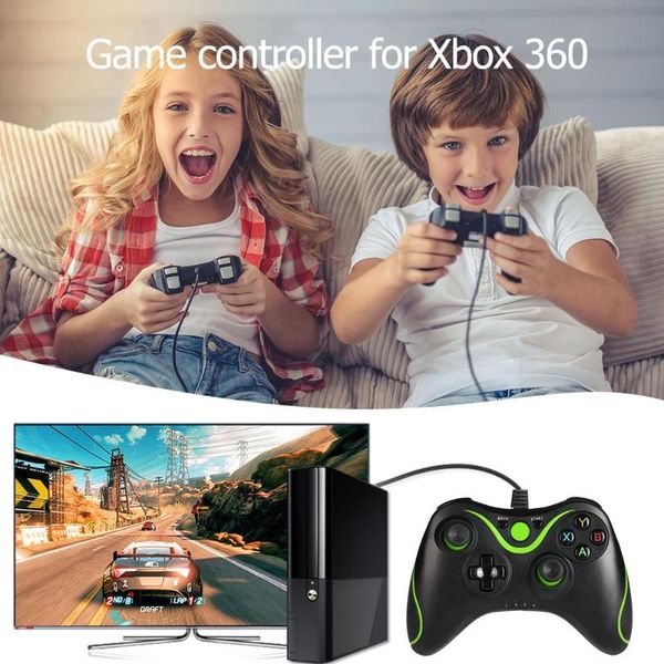 game controllers & joysticks wired handle for xbox360 18 way directional pad left and right shoulder buttons vibration feedback motor
game controllers & joysticks wired handle for xbox360 18 way directional pad left and right shoulder buttons vibration feedback motor