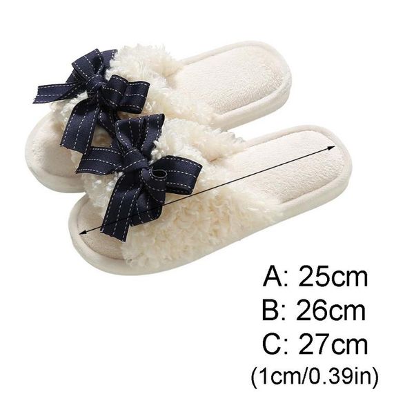 womens fuzzy fluffy plush flat slippers sweet bowknot open toe slip-on shoes j2hd, Black
womens fuzzy fluffy plush flat slippers sweet bowknot open toe slip-on shoes j2hd, Black
