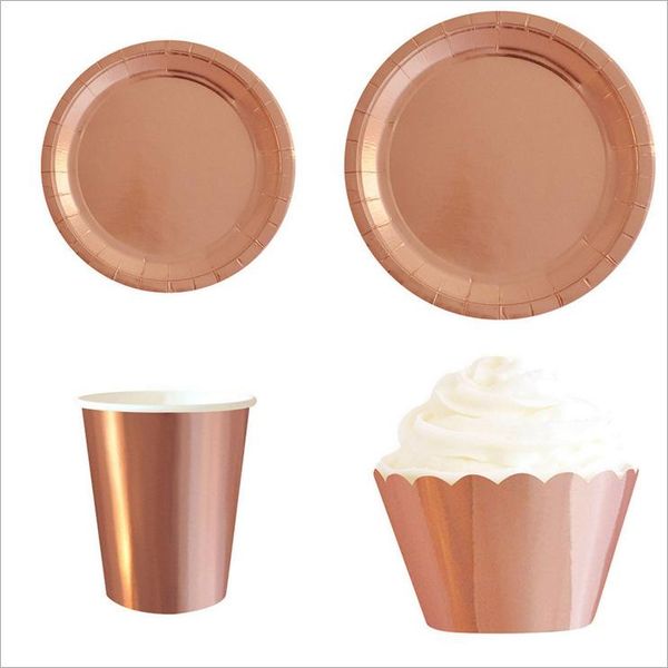 packaging dinner service 8pcs/lot rose gold disposable tableware party cups plates straw for wedding decor birthday supplies baby shower
packaging dinner service 8pcs/lot rose gold disposable tableware party cups plates straw for wedding decor birthday supplies baby shower
