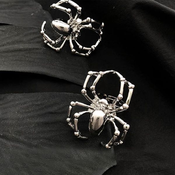 cluster rings gothic simulation 3d spider ring punk style halloween spoof tricky toy accessories for adjustable, Golden;silver
cluster rings gothic simulation 3d spider ring punk style halloween spoof tricky toy accessories for adjustable, Golden;silver