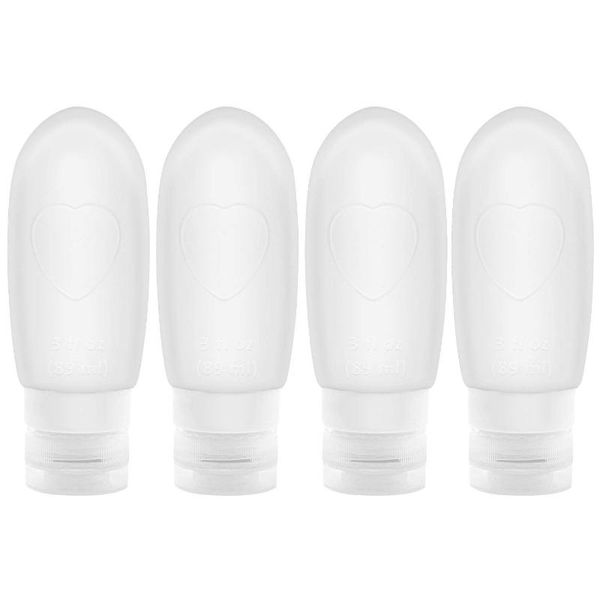 4ps leakproof silicone refillable travel containers,squeezable tube cosmetic toiletry containers for shampoo lotion soap storage bottles & j
4ps leakproof silicone refillable travel containers,squeezable tube cosmetic toiletry containers for shampoo lotion soap storage bottles & j