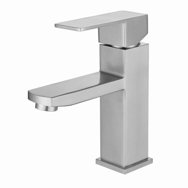 stainless steel wire drawing square bathroom basin wash table and cold faucet sink faucets
stainless steel wire drawing square bathroom basin wash table and cold faucet sink faucets
