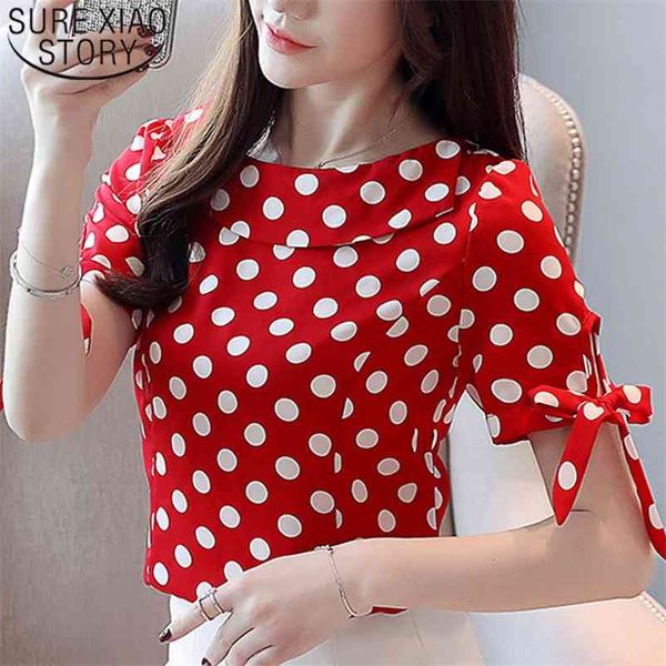 women and blouse short sleeve shirts chiffon blouse shirt ladies women shirts slash neck polka dot 3990 50 210401, White
women and blouse short sleeve shirts chiffon blouse shirt ladies women shirts slash neck polka dot 3990 50 210401, White