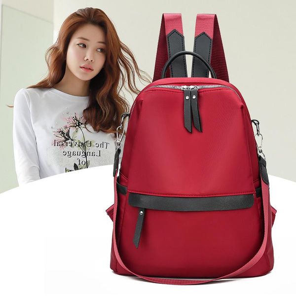backpack cross border 2021 oxford cloth for women korean university schoolbag leisure travel
backpack cross border 2021 oxford cloth for women korean university schoolbag leisure travel