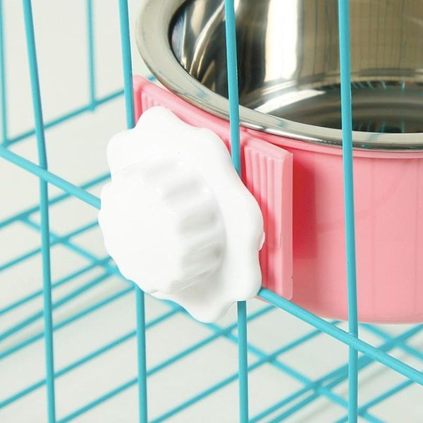 cat bowls & feeders cage wall hanging round stainless steel bowl food water feeding solid container for kitten puppy and pet supples
cat bowls & feeders cage wall hanging round stainless steel bowl food water feeding solid container for kitten puppy and pet supples