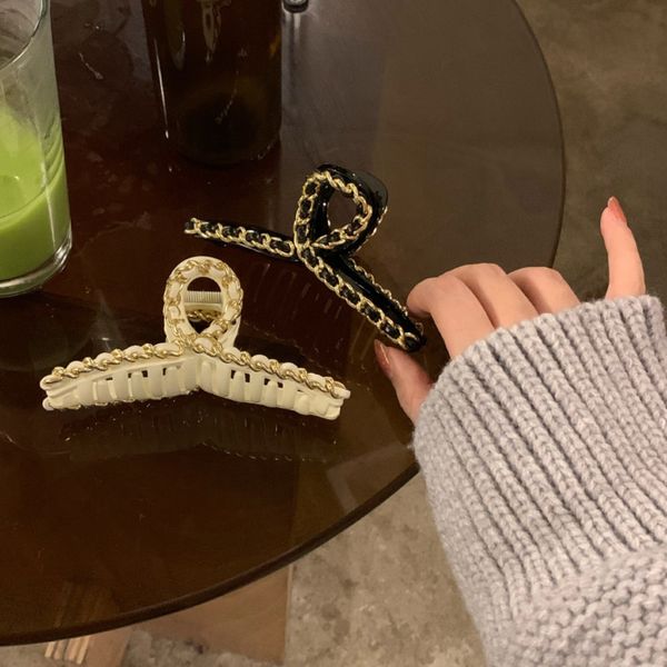 temperament celebrity xiaoxiangfeng grab clip hairpin daily versatile practical shark pan hair headdress f757, Golden;silver
temperament celebrity xiaoxiangfeng grab clip hairpin daily versatile practical shark pan hair headdress f757, Golden;silver