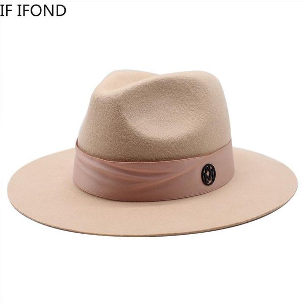 wide brim hats 100% wool women floppy ribbon fedoras jazz cap autumn winter solid color soft felt hat, Blue;gray
wide brim hats 100% wool women floppy ribbon fedoras jazz cap autumn winter solid color soft felt hat, Blue;gray