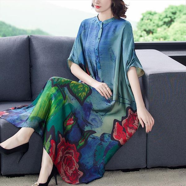 summer loose casual print women dress mulberry silk midi elegant bodycon party vestidos spring vintage 4xl plus size, Black;gray
summer loose casual print women dress mulberry silk midi elegant bodycon party vestidos spring vintage 4xl plus size, Black;gray