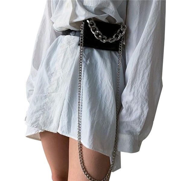 waist bags fashion ladies girls all-match crocodile fanny chain women's belt with shoulder bag +
waist bags fashion ladies girls all-match crocodile fanny chain women's belt with shoulder bag +