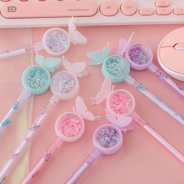 pens cartoon creative butterfly sequin neutral girl heart signature lovely student examination writing black water
pens cartoon creative butterfly sequin neutral girl heart signature lovely student examination writing black water