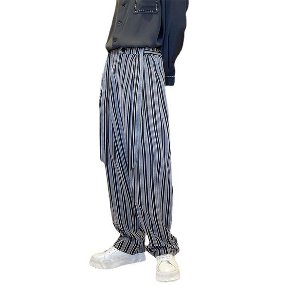 men's pants men loose casual stripe harem streetwear fashion wide-leg trousers for man vintage hip hop pant male, Black
men's pants men loose casual stripe harem streetwear fashion wide-leg trousers for man vintage hip hop pant male, Black