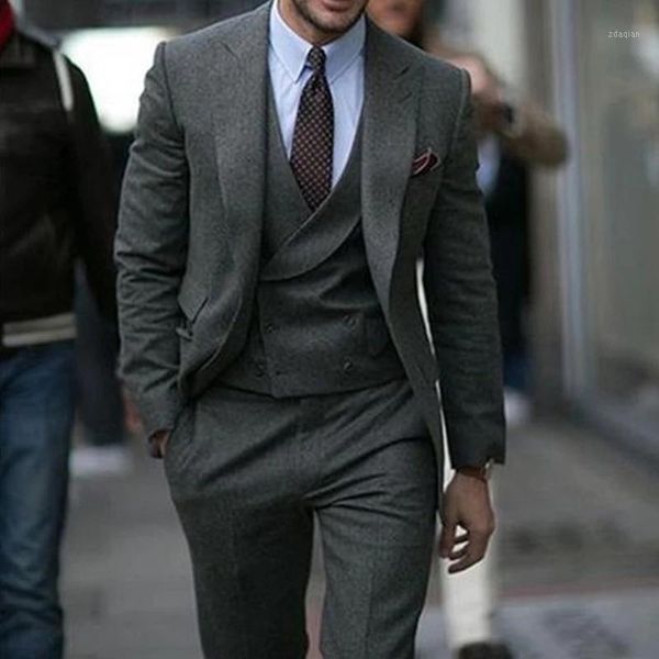 gray tweed 30%wool blend men suits for wedding peaked lapel blazer 3 piece tuxedos jacket&vest&pants 2021 male fashion clothing men's &, White;black
gray tweed 30%wool blend men suits for wedding peaked lapel blazer 3 piece tuxedos jacket&vest&pants 2021 male fashion clothing men's &, White;black