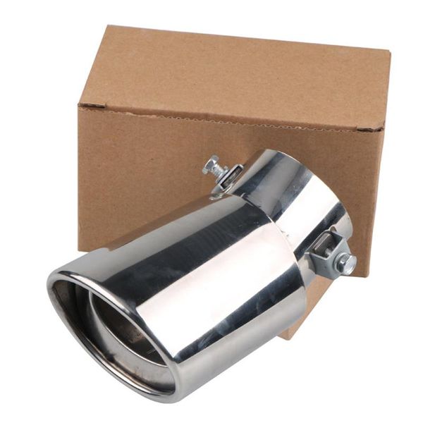 motorcycle exhaust system universal car muffler tip round stainless steel pipe chrome tail silver accessories
motorcycle exhaust system universal car muffler tip round stainless steel pipe chrome tail silver accessories