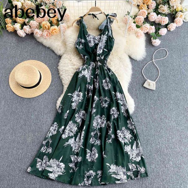 korean print halter dress women v neck sleeveless sashes a-line es summer bohemian vacation beach midi long 210512, Black;gray
korean print halter dress women v neck sleeveless sashes a-line es summer bohemian vacation beach midi long 210512, Black;gray