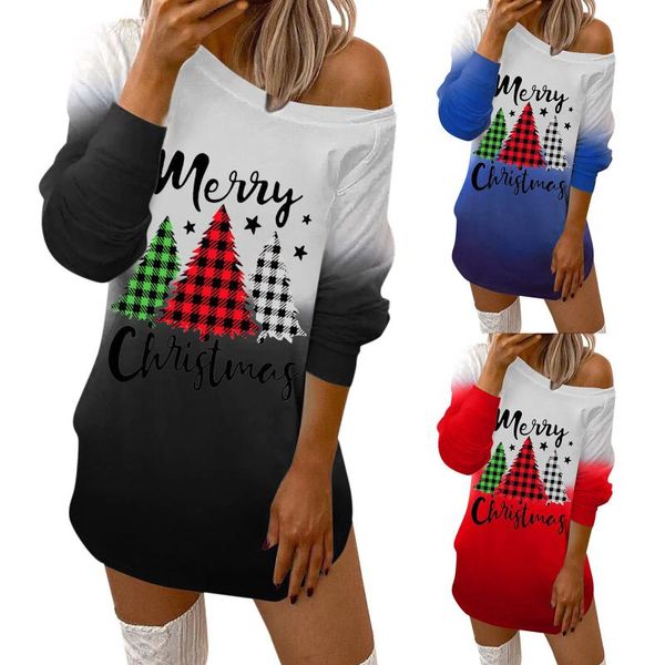 casual dresses fashion 2021 spring autumn women's merry christmas prints o-neck off-shoulder long sleeves sweatshirts dress, Black;gray
casual dresses fashion 2021 spring autumn women's merry christmas prints o-neck off-shoulder long sleeves sweatshirts dress, Black;gray