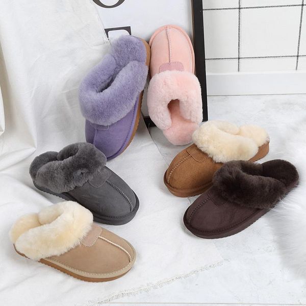 2021 natural sheepskin fur slippers female winter women warm indoor soft wool lady home, Black
2021 natural sheepskin fur slippers female winter women warm indoor soft wool lady home, Black