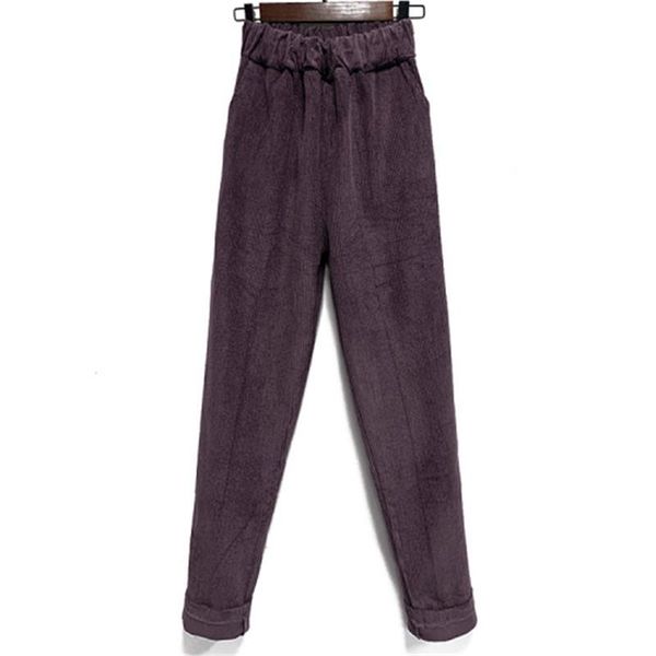 gym clothing bloomers pants large size women's elastic high waist thick corduroy feet casual, White;black
gym clothing bloomers pants large size women's elastic high waist thick corduroy feet casual, White;black