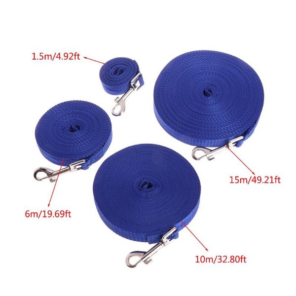 dog collars & leashes pet lead leash long strap nylon rope obedience training walking 1.5/6/10/15m s03 21 drop
dog collars & leashes pet lead leash long strap nylon rope obedience training walking 1.5/6/10/15m s03 21 drop