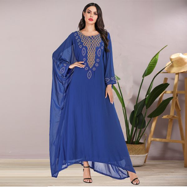 diamond muslim kaftan abaya dress women chiffon ramadan islamic batwing sleeve jilbab djellaba hijab vestidos caftan arab robe, Red
diamond muslim kaftan abaya dress women chiffon ramadan islamic batwing sleeve jilbab djellaba hijab vestidos caftan arab robe, Red