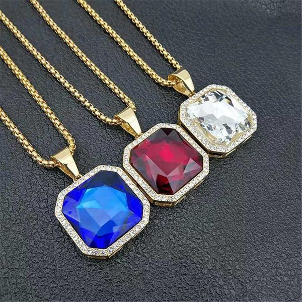 pendant necklaces fashion iced out square chain gold color stainless steel rhinestone necklace for women men hip hop jewelry drop, Silver
pendant necklaces fashion iced out square chain gold color stainless steel rhinestone necklace for women men hip hop jewelry drop, Silver