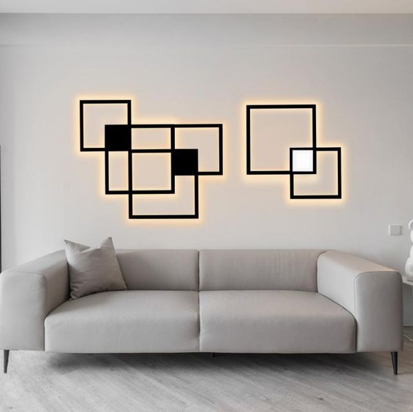 wall lamps nordic simple light black white square diy combine led lamp bedroom bedside luminaire modern living room decor fixture
wall lamps nordic simple light black white square diy combine led lamp bedroom bedside luminaire modern living room decor fixture