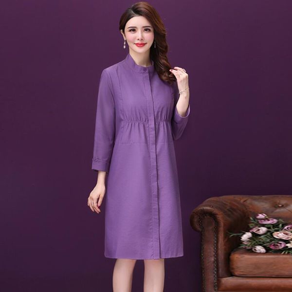 women's trench coats autumn fashion outerwear women stand collar long sleeve wind coat lady solid color casual brown/purple, Tan;black
women's trench coats autumn fashion outerwear women stand collar long sleeve wind coat lady solid color casual brown/purple, Tan;black
