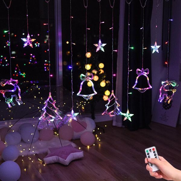 strings christmas tree deer bells string lights 220v 110v garland fairy outdoor for home wedding party year decor
strings christmas tree deer bells string lights 220v 110v garland fairy outdoor for home wedding party year decor