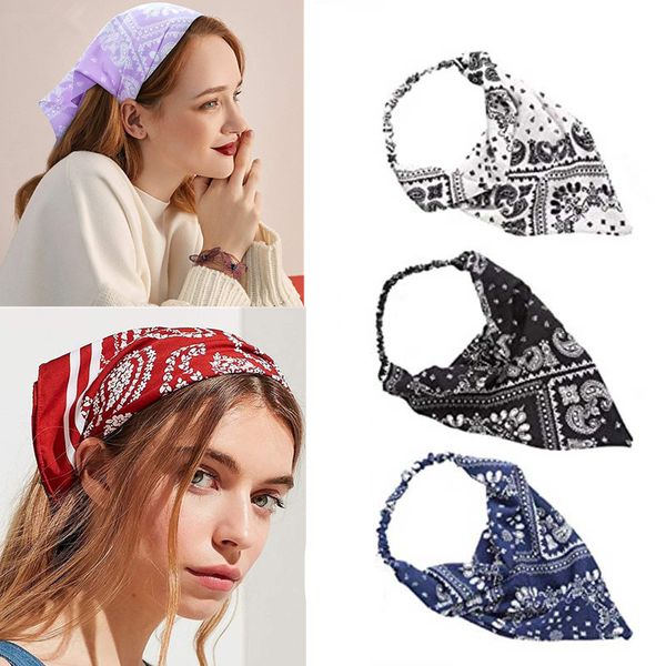 2021 fashion triangle bandanas turban headband flower hair scarf elastic hair bands women hairbands girls hair accessories, Blue;gray
2021 fashion triangle bandanas turban headband flower hair scarf elastic hair bands women hairbands girls hair accessories, Blue;gray