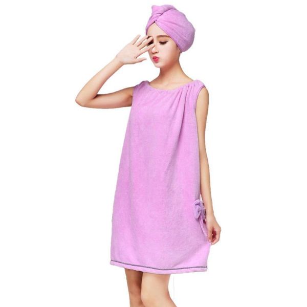 towel wearable hair dry cap bath set lady sling skirt beauty salon beach 2021
towel wearable hair dry cap bath set lady sling skirt beauty salon beach 2021