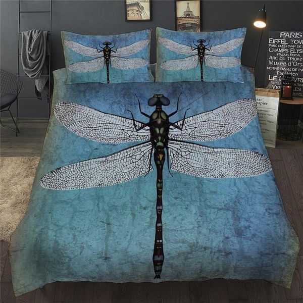 bedding sets dragonfly bed linen insect printed king size set single double twin full duvet cover for children home textile
bedding sets dragonfly bed linen insect printed king size set single double twin full duvet cover for children home textile