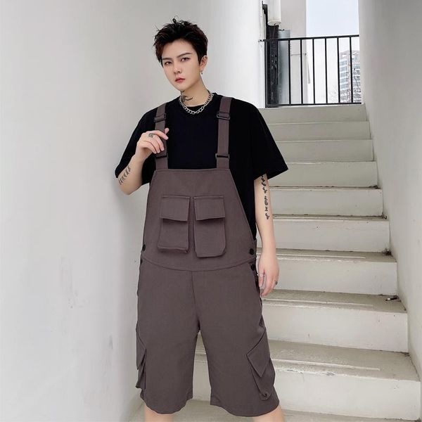 men's shorts summer multi-pocket cargo pants japanese classic fashion young loose large size casual, White;black
men's shorts summer multi-pocket cargo pants japanese classic fashion young loose large size casual, White;black