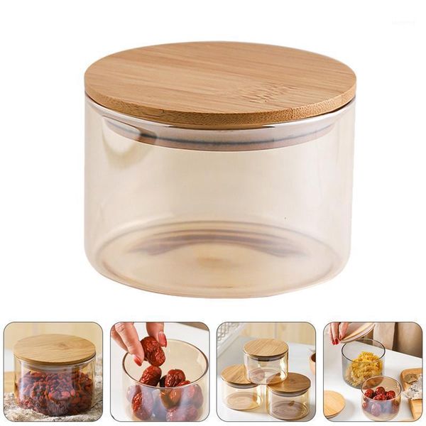 storage bottles & jars 1pc glass scented tea jar snack nuts bottle sealed with wood lid
storage bottles & jars 1pc glass scented tea jar snack nuts bottle sealed with wood lid