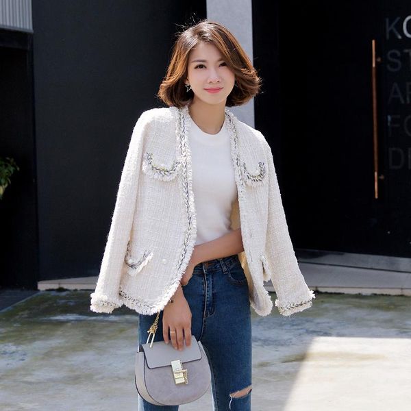 xiaoxiang fengliu suzhou temperament jacket 2021 spring and autumn winter knitting tweed blouse 0063 women's jackets, Black;brown
xiaoxiang fengliu suzhou temperament jacket 2021 spring and autumn winter knitting tweed blouse 0063 women's jackets, Black;brown