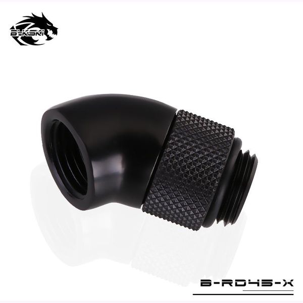 black glod silver g1/4'' thread 45 degree rotary fitting adapter rotating degrees water cooling adaptors b-rd45-x fans & coolings
black glod silver g1/4'' thread 45 degree rotary fitting adapter rotating degrees water cooling adaptors b-rd45-x fans & coolings