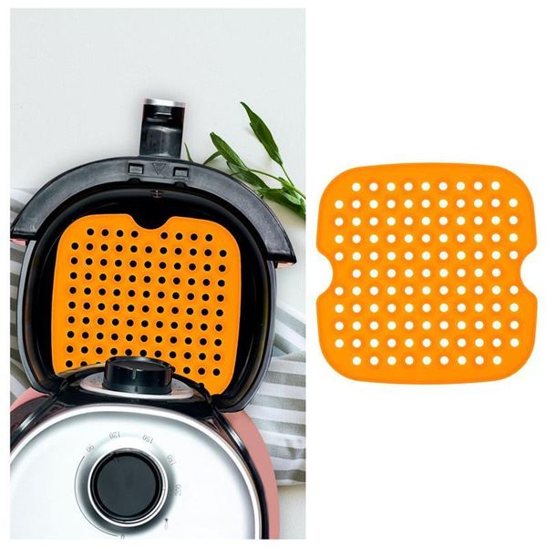 mats & pads 1pc air fryer liner silicone non-stick mat perforated baking kitchen gadget
mats & pads 1pc air fryer liner silicone non-stick mat perforated baking kitchen gadget