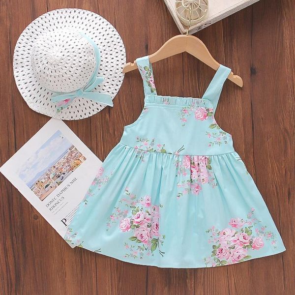 summer kids cute dress sleeveless party flower dresses for children with hat girls princess clothes girl's, Red;yellow
summer kids cute dress sleeveless party flower dresses for children with hat girls princess clothes girl's, Red;yellow