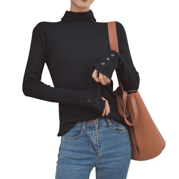 women's t-shirt women turtleneck long sleeve solid color slim fit t-shirts bottoming pullover basic daily fashion casual, White
women's t-shirt women turtleneck long sleeve solid color slim fit t-shirts bottoming pullover basic daily fashion casual, White