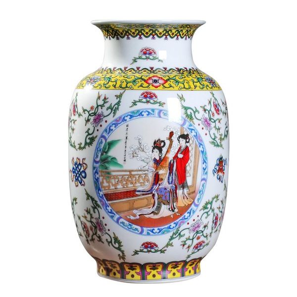 vases jingdezhen large ceramic vase with beauty decoration chinese style home living room flower arrangement bedroom
vases jingdezhen large ceramic vase with beauty decoration chinese style home living room flower arrangement bedroom