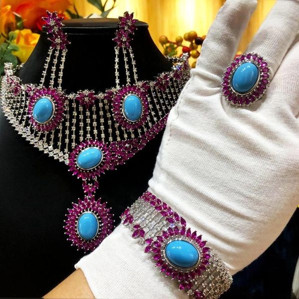 earrings & necklace jimbora sparkly luxury bridal bangle ring jewelry set wedding jewellery 2021, Silver
earrings & necklace jimbora sparkly luxury bridal bangle ring jewelry set wedding jewellery 2021, Silver