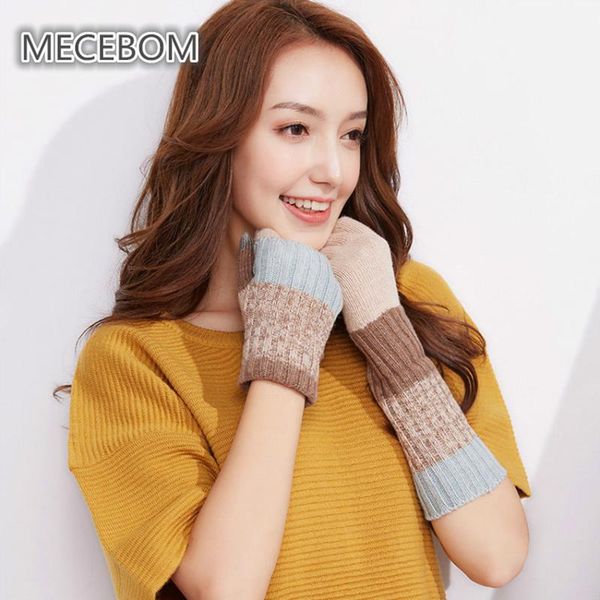 fingerless gloves women wool knitted cute patchwork stretchable mittens winter autumn touch screen driving ladies dz10, Blue;gray
fingerless gloves women wool knitted cute patchwork stretchable mittens winter autumn touch screen driving ladies dz10, Blue;gray