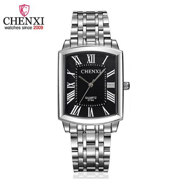 wristwatches chenxi men watch fashion rectangle watches stainless steel quartz casual couple horloge heren, Slivery;brown
wristwatches chenxi men watch fashion rectangle watches stainless steel quartz casual couple horloge heren, Slivery;brown