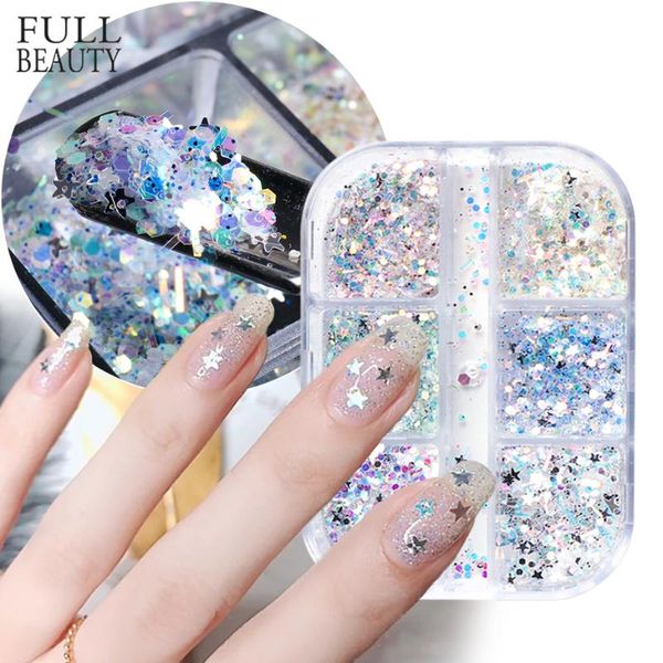 nail glitter summer mermaid nail flakes sequins hexagon star chunky holographic sparkly slice art accessories manicure ch1909-03, Silver;gold
nail glitter summer mermaid nail flakes sequins hexagon star chunky holographic sparkly slice art accessories manicure ch1909-03, Silver;gold