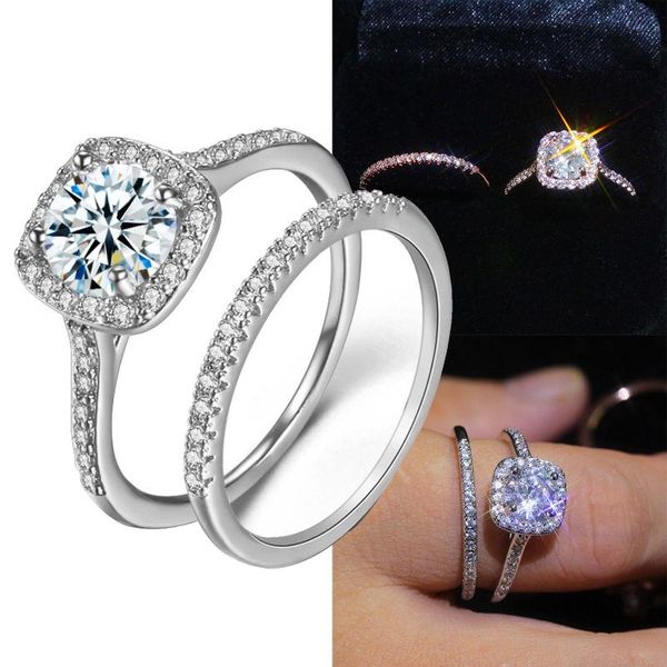 wedding rings 2 in 1 fashion creatively combination ring set with zircon engagement female white bridal 2021, Slivery;golden
wedding rings 2 in 1 fashion creatively combination ring set with zircon engagement female white bridal 2021, Slivery;golden