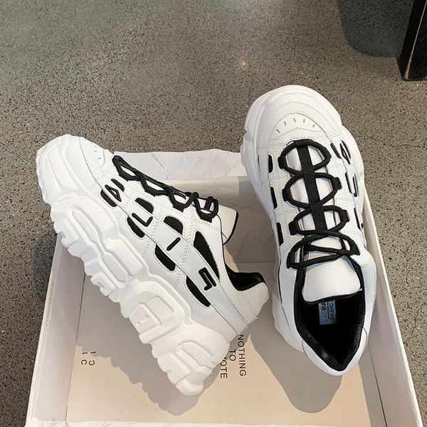 boots pu patent leather gear non-slip platform shoes designer letter embroidery sneakers lace-up fashion sewing vulcanized, Black
boots pu patent leather gear non-slip platform shoes designer letter embroidery sneakers lace-up fashion sewing vulcanized, Black