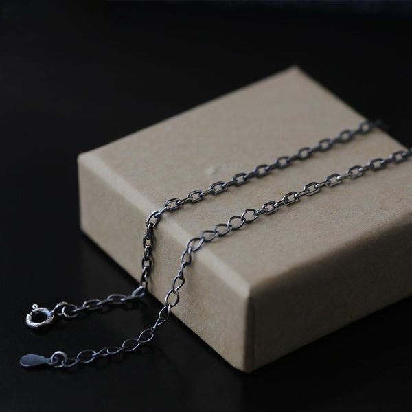 chains s925 sterling silver necklace retro black grey o-chain 55 cm men wild 2mm bold style jewelry
chains s925 sterling silver necklace retro black grey o-chain 55 cm men wild 2mm bold style jewelry