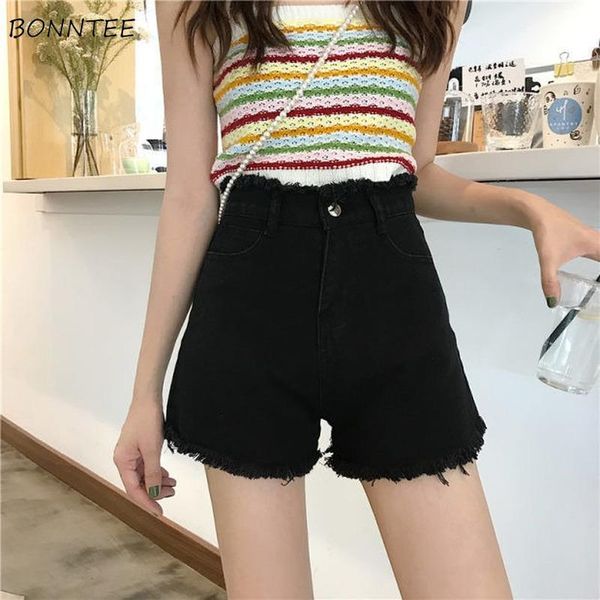 women's shorts women denim vintage chic fashion selling baggy high waist solid black korean style harajuku comfortable streetwear, White;black
women's shorts women denim vintage chic fashion selling baggy high waist solid black korean style harajuku comfortable streetwear, White;black