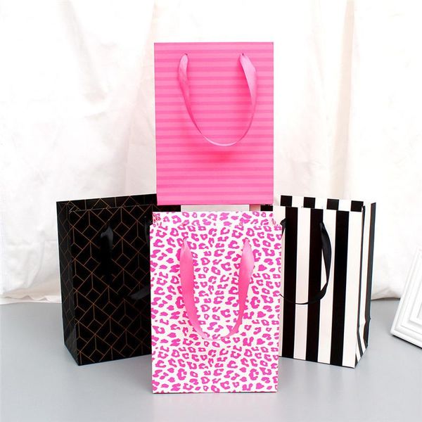 gift wrap 10pcs paper bag leopard geometric clothing shopping kraft stripe portable
gift wrap 10pcs paper bag leopard geometric clothing shopping kraft stripe portable