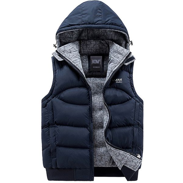 mens jacket sleeveless winter fashion casual coats male hooded cotton-padded men's vest male thickening waistcoat 210518, Black;white
mens jacket sleeveless winter fashion casual coats male hooded cotton-padded men's vest male thickening waistcoat 210518, Black;white