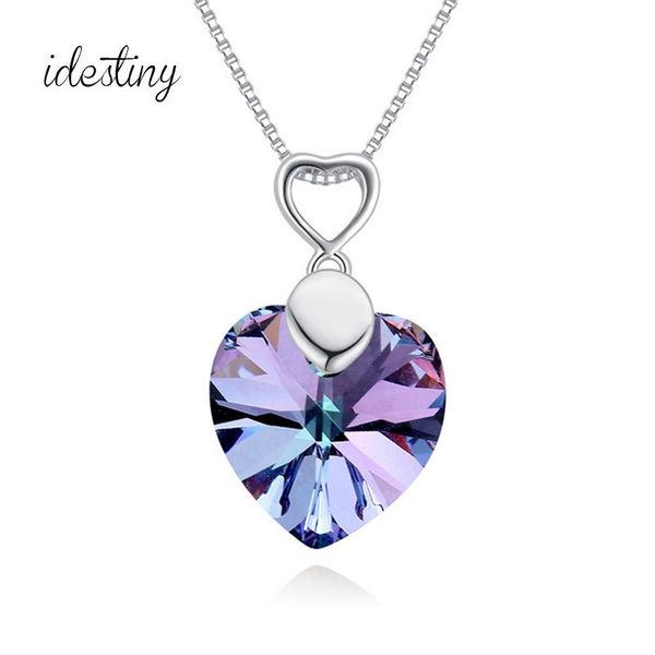 11.11 kingdom hearts pendant with austria crystal white gold color xilion design necklace jewlery bijoux for women necklaces, Silver
11.11 kingdom hearts pendant with austria crystal white gold color xilion design necklace jewlery bijoux for women necklaces, Silver